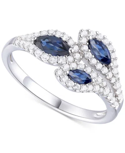 Macy's Gemstone (5/8 Ct. T.w.) & Diamond (1/3 Ct. T.w.) Multi-stone Ring In 14k Gold