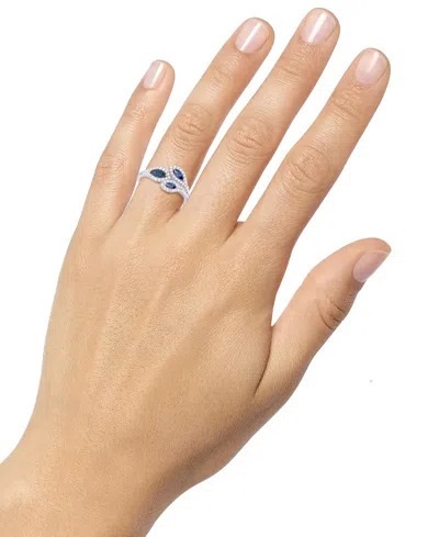 Macy's Gemstone (5/8 Ct. T.w.) & Diamond (1/3 Ct. T.w.) Multi-stone Ring In 14k Gold