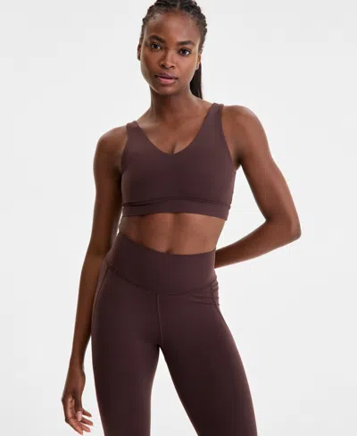 Sweaty Betty Women's Ultimate Studio Voop Sports Bra In Brown