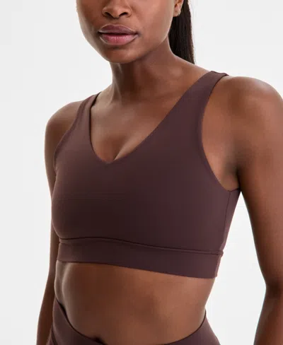 Sweaty Betty Women's Ultimate Studio Voop Sports Bra In Brown