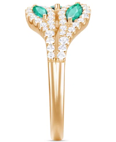 Macy's Gemstone (5/8 Ct. T.w.) & Diamond (1/3 Ct. T.w.) Multi-stone Ring In 14k Gold