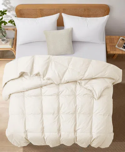 Unikome Lightweight Cotton Goose Down Fiber Comforter, King