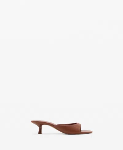 Mango Women's Kitten Heel Sandals
