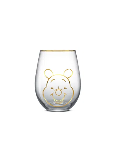Joyjolt Pooh Spirits Hero Faces Stemless Drinking Glasses, Set Of 4