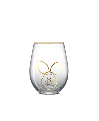 Joyjolt Pooh Spirits Hero Faces Stemless Drinking Glasses, Set Of 4