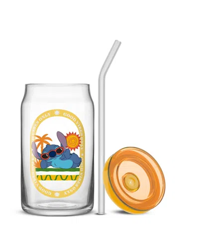 Joyjolt Lilo Stitch Island Vibes Can Tumblers, Set Of 4