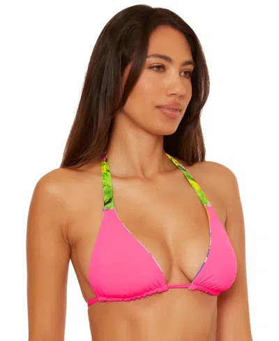 Becca Positano Reversible Triangle Bikini Top