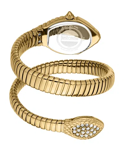 Just Cavalli Women's Gold Stainless Steel Bracelet Watch, 34mm