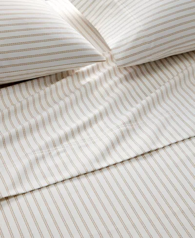Charter Club 550 Thread Count Printed Cotton 4-pc. Sheet Set, Full, Exclusively At Macy's