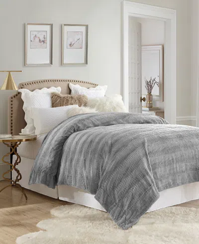 Swift Home Micro Mink Faux Fur Blanket, Full/queen