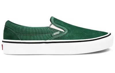 Vans Slip-on Pro Classic Low Tops Casual Skateboarding Shoes Unisex Green