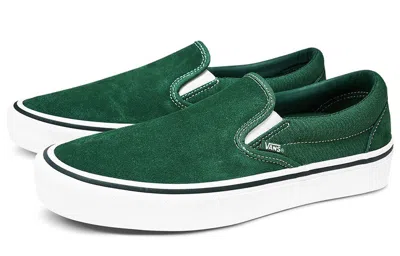 Vans Slip-on Pro Classic Low Tops Casual Skateboarding Shoes Unisex Green