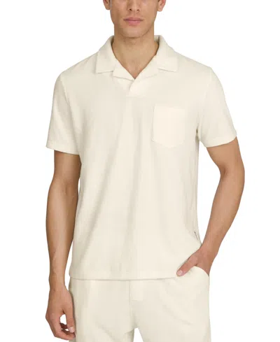 Ben Sherman Men's Johnny Collar Polo Shirt In White