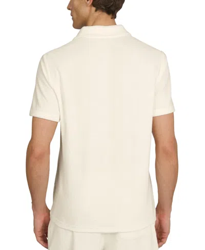 Ben Sherman Men's Johnny Collar Polo Shirt In White