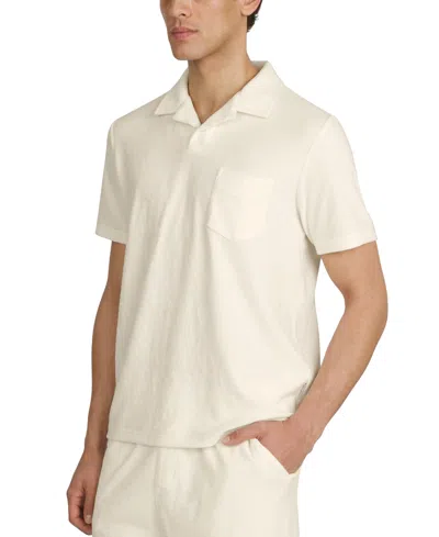 Ben Sherman Men's Johnny Collar Polo Shirt In White