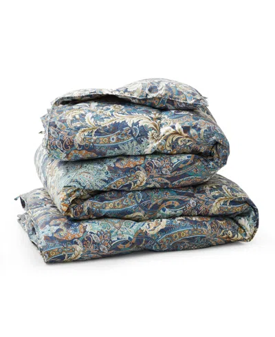 Unikome Vintage Paisley Goose Down Feather Comforter, Full/queen