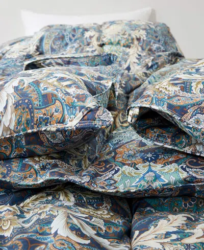 Unikome Vintage Paisley Goose Down Feather Comforter, Full/queen