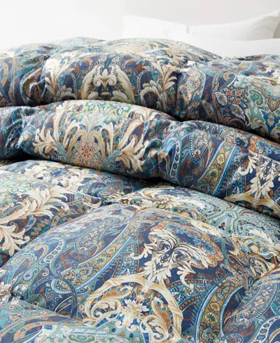 Unikome Vintage Paisley Goose Down Feather Comforter, Full/queen
