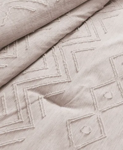 Unikome All Season Textured Jacquard Down Alternative Comforter, King