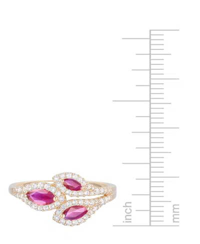 Macy's Gemstone (5/8 Ct. T.w.) & Diamond (1/3 Ct. T.w.) Multi-stone Ring In 14k Gold
