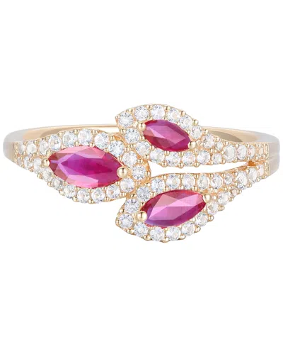 Macy's Gemstone (5/8 Ct. T.w.) & Diamond (1/3 Ct. T.w.) Multi-stone Ring In 14k Gold