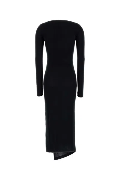 Isabel Marant Étoile Isabel Marant Etoile Black Stretch Modal Jelina Dress In Black