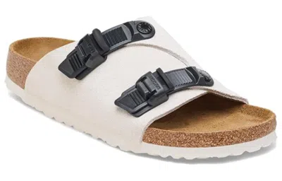Birkenstock Zurich Tech Double-strap Suede Slides