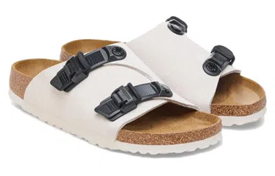 Birkenstock Zurich Tech Double-strap Suede Slides
