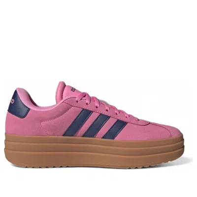 Adidas Originals (wmns) Adidas Vl Court Bold 'bliss Pink Dark Blue'