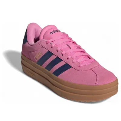 Adidas Originals (wmns) Adidas Vl Court Bold 'bliss Pink Dark Blue'