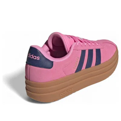 Adidas Originals (wmns) Adidas Vl Court Bold 'bliss Pink Dark Blue'