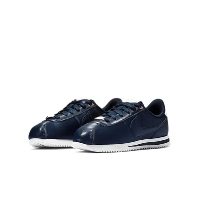 Nike (gs)  Cortez Basic Txt 'valentine's Day Navy'