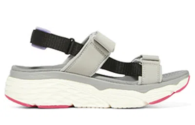 Skechers (wmns)  Max Cushioning 'grey White Black Pink' In Multi