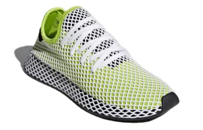Adidas Originals Adidas Deerupt 'solar Slime' In Green