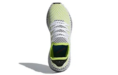 Adidas Originals Adidas Deerupt 'solar Slime' In Green
