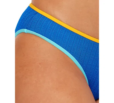 Becca Coral Crush Hipster Bikini Bottoms In Blue
