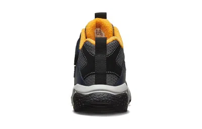 Skechers (gs)  Velocitrek Mid Peak Athletic Shoes 'grey Blue Yellow'