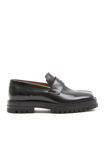 Maison Margiela Tabi County Leather Loafers With 3.5cm Heel