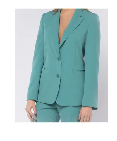 Kaos Logo Blazer In Green