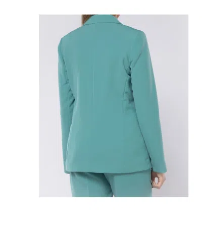 Kaos Logo Blazer In Green