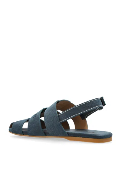 Jw Anderson Round Toe Flat Sandals