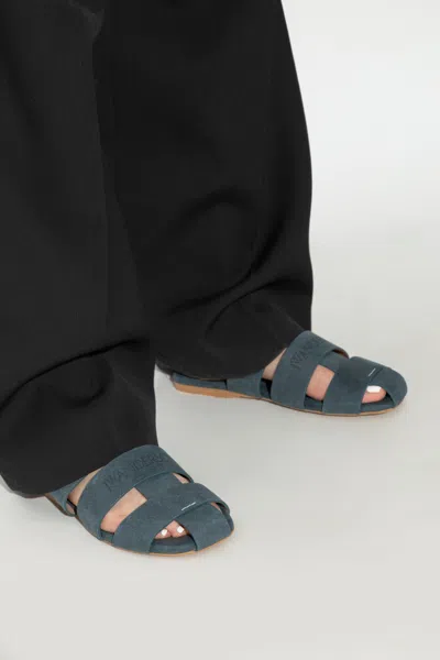 Jw Anderson Round Toe Flat Sandals