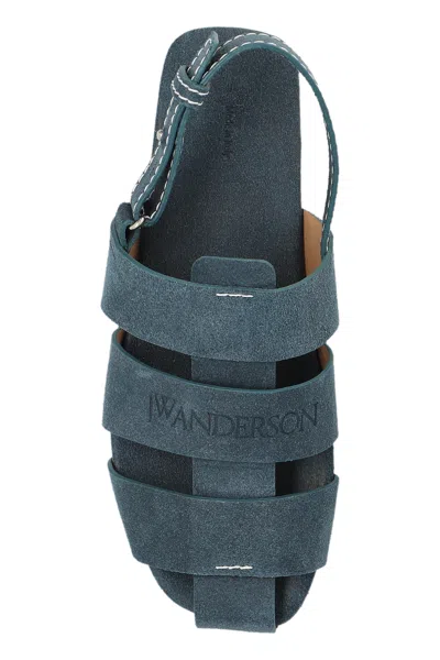 Jw Anderson Round Toe Flat Sandals