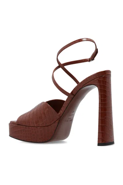 Jimmy Choo 125mm Karli Ankle-strap Heeled Sandals In Multi