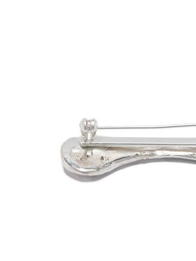 Alighieri The Bones Of Rebirth Brooch In Metallic
