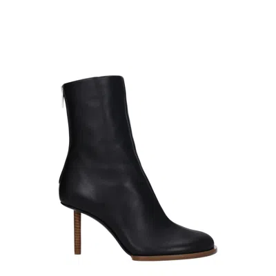 Jacquemus Round Square Ankle Boots