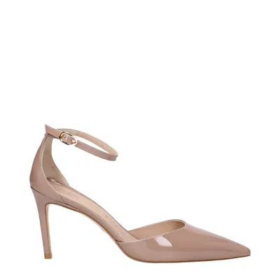 Stuart Weitzman Pink Leather Sandal