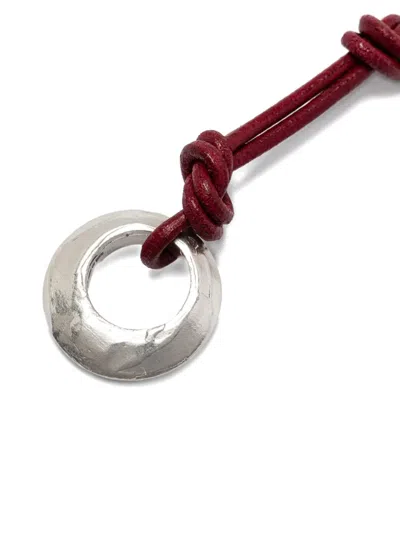 Alighieri The Poet's Lens Choker Necklace In Red