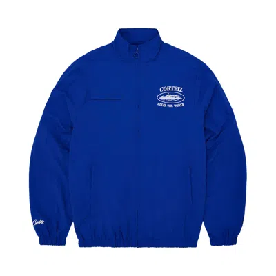 Pre-owned Corteiz Shukushuku Jacket 'royal Blue' | Men's Size S