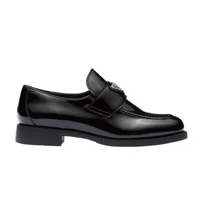 Pre-owned Prada Wmns Patent Leather Loafer 'black' | Women's Size 7
